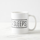 Search for never sleeps mugs Money