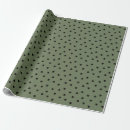 Search for solid green wrapping paper Black