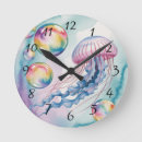 Search for jellyfish clocks Watercolor