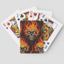 Search for rock and roll playing cards Skull