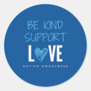 Search for autism educate stickers Support