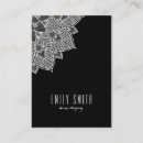 Search for lace chubby business cards Black