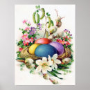 Search for vintage easter eggs posters Basket