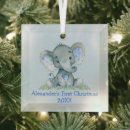 Search for elephants christmas tree decorations Baby boy