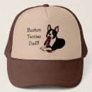 Search for boston terrier trucker baseball hats Illustration