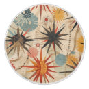 Search for mid century modern knobs and pulls Atomic starburst