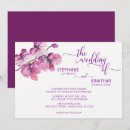 Search for orchid wedding invitations Violet