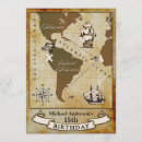 Search for map birthday invitations Ship
