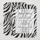 Search for zebra print invitations Black