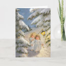 Search for cherub christmas cards Snow