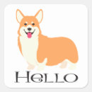 Search for cartoon corgi stickers Puppy