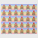 Search for 10th birthday wrapping paper 10 years old