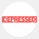 Search for depression stickers Depressed