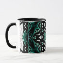 Search for kaleidoscope pattern mugs Green