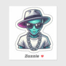 Search for cool alien stickers Extraterrestrial