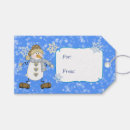 Search for snowman gift tags Cartoon
