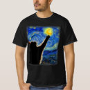 Search for starry night cat tshirts Kitten