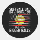 Search for softball dad stickers Grandpa