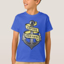 Search for nautical kids tshirts First mate