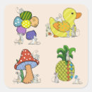 Search for cartoon pineapple stickers Pattern