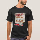 Search for cool halloween tshirts Blood