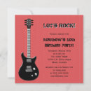 Search for guitar player invitations For kids