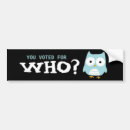 Search for the who bumper stickers Political
