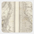 Search for ancient map stickers Hachures