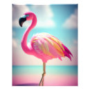 Search for whimsical pink flamingo art Flamingos