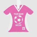 Search for pink soccer christmas tree decorations Team