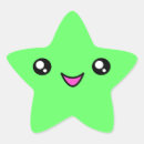 Search for kawaii star stickers Green