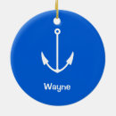 Search for navy ship christmas tree decorations Anchor