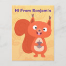 Search for cartoon squirrel postcards Squirrels