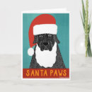 Search for black lab christmas cards Santa