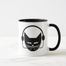 Search for cat for men mugs Black