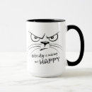 Search for unhappy face mugs Cartoon