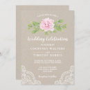 Search for rustic kraft wedding invitations Watercolor