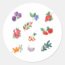 Search for wild berries stickers Strawberry