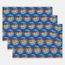 Search for surprise birthday party wrapping paper Cute