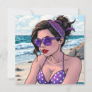 Search for bikinis cards Beach