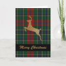 Search for stag christmas cards Tartan