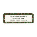 Search for holly leaf return address labels Botanical