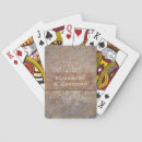 Search for wedding favor playing cards Damask