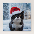 Search for black and white cat puzzles Pets