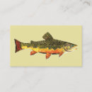 Search for trout business cards Fishing