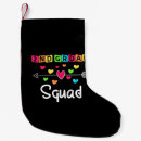 Search for teachers christmas stockings Back