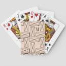 Search for geometric designs playing cards Abstract