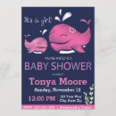 Search for whale baby girl shower invitations Mum