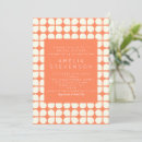 Search for orange bridal shower invitations Stylish