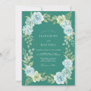Search for misty light invitations Greenery